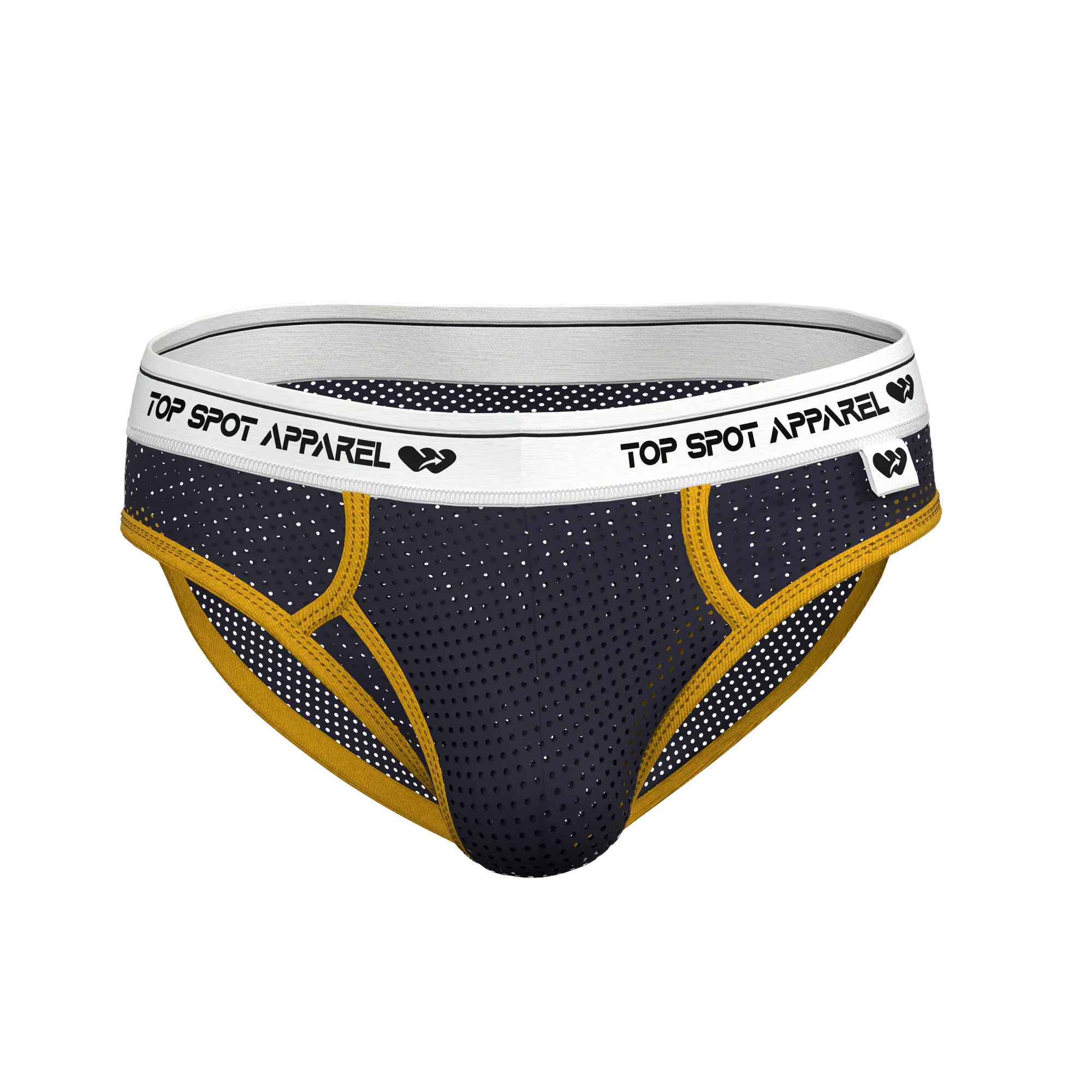 Men's Classic Mesh Briefs Breathable See Through Sexy Underwear