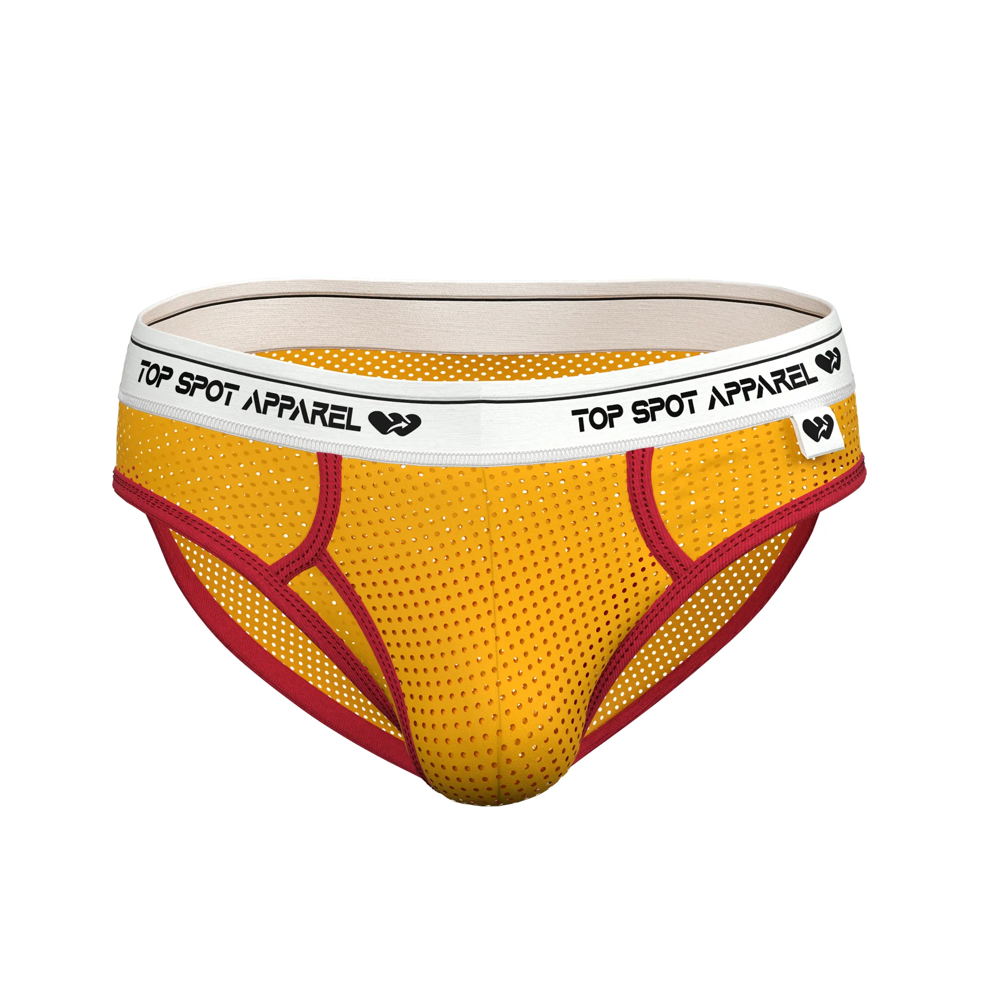 Men's Classic Mesh Briefs Breathable See Through Sexy Underwear