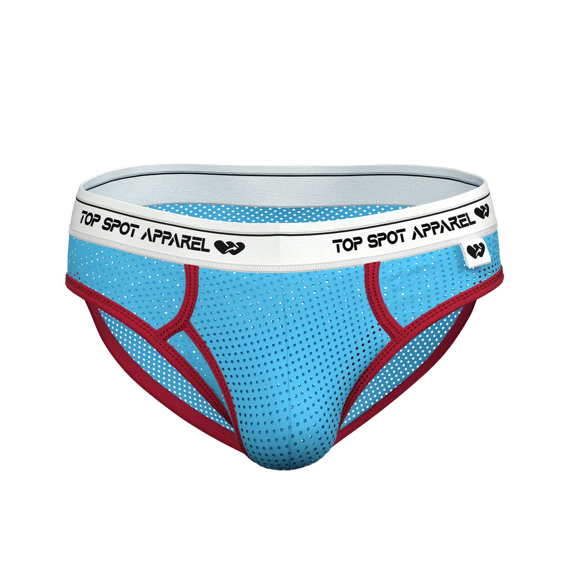 Men's Classic Mesh Briefs Breathable See Through Sexy Underwear