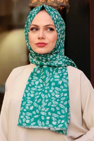 Mini Print Turkish Hijab  