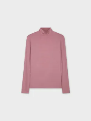 MODAL TURTLENECK LONG SLEEVE-LILAC