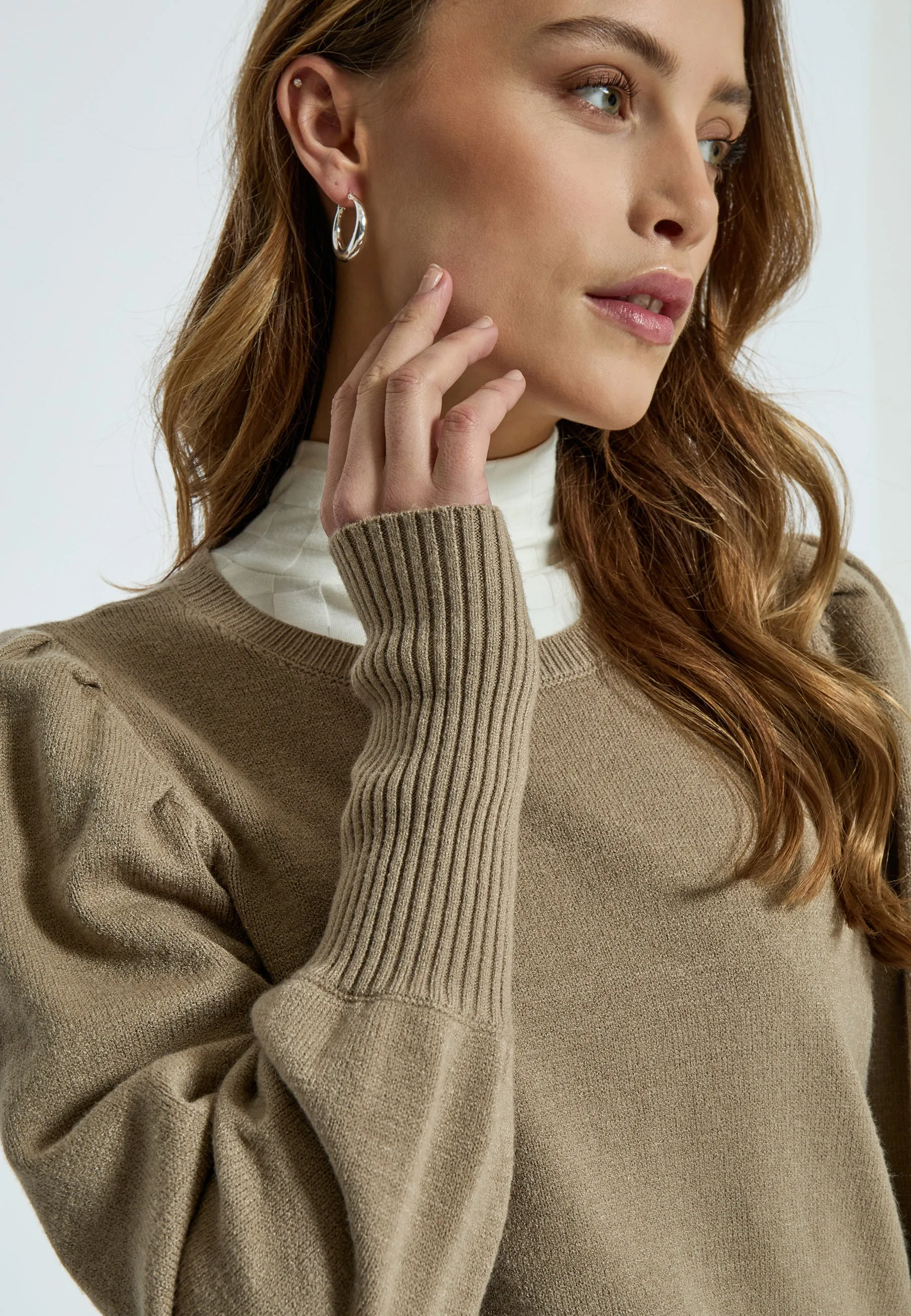 PC6258 - Anissa Sweater - Winter Twig Melange