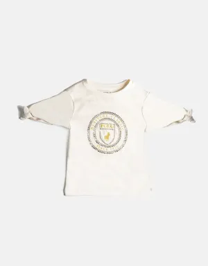 Polo Girls Claire Sequin Sand T-Shirt