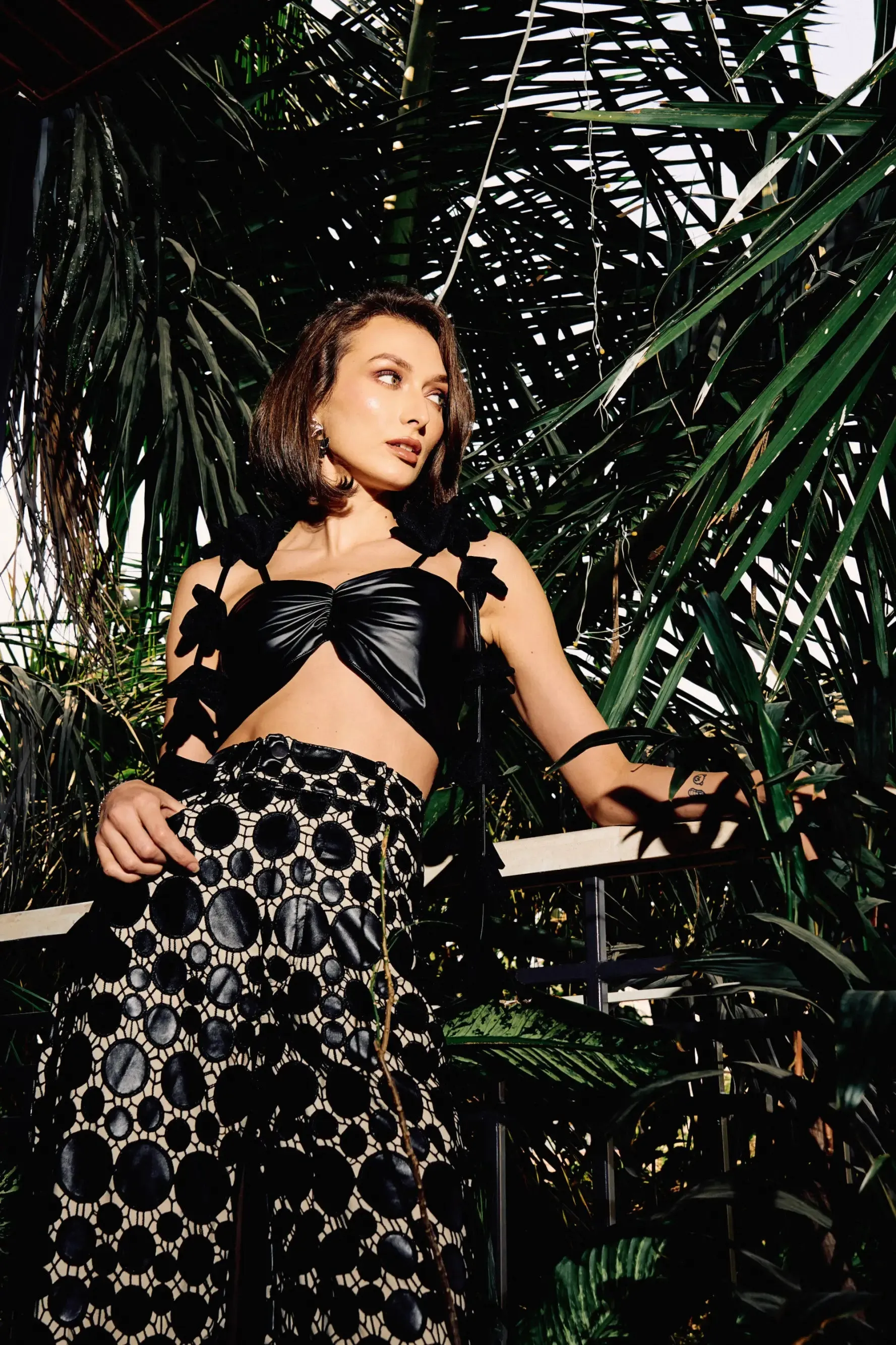 RAVEN Cutwork Pants