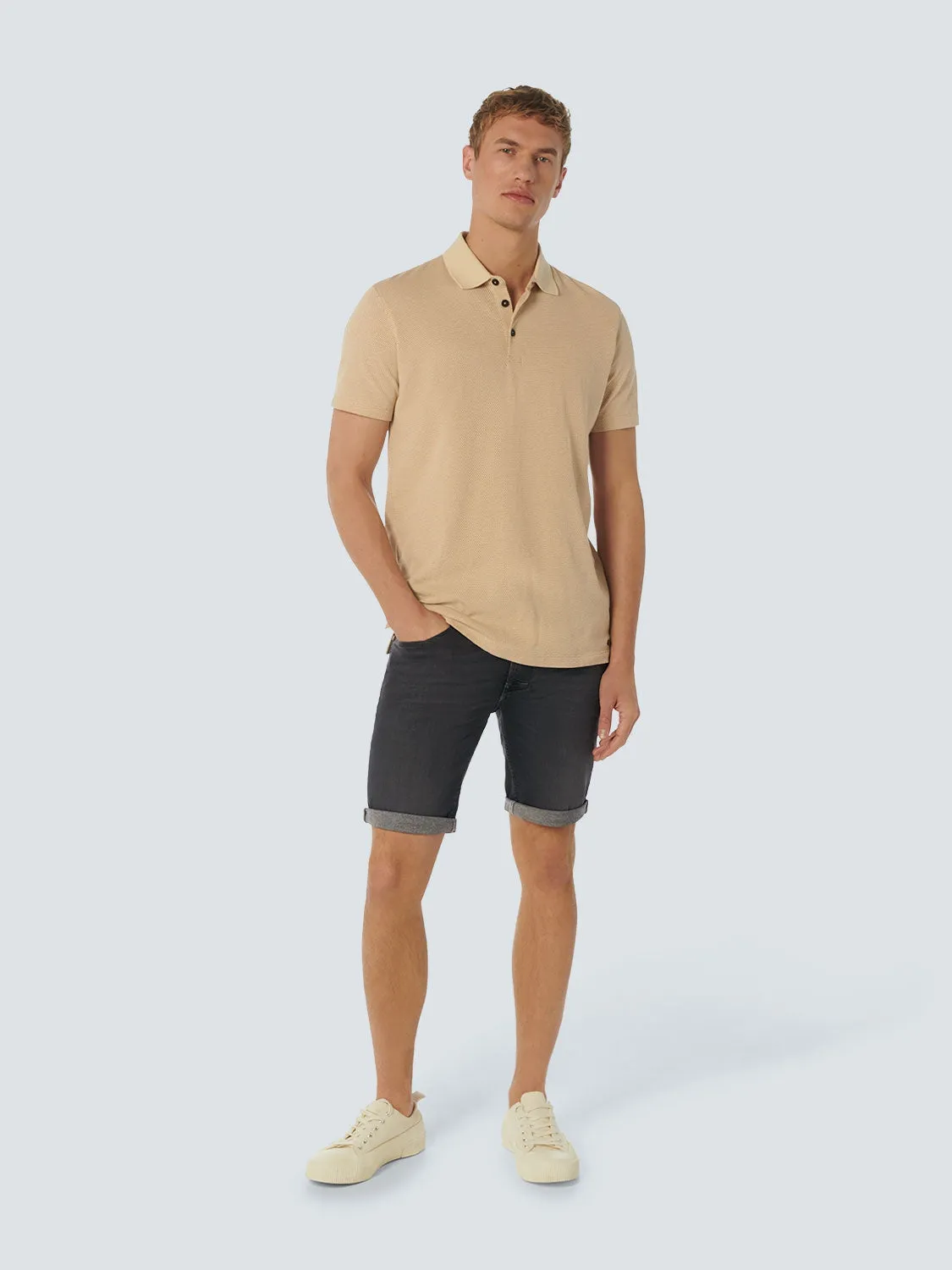 Short Denim Stretch | Black Denim