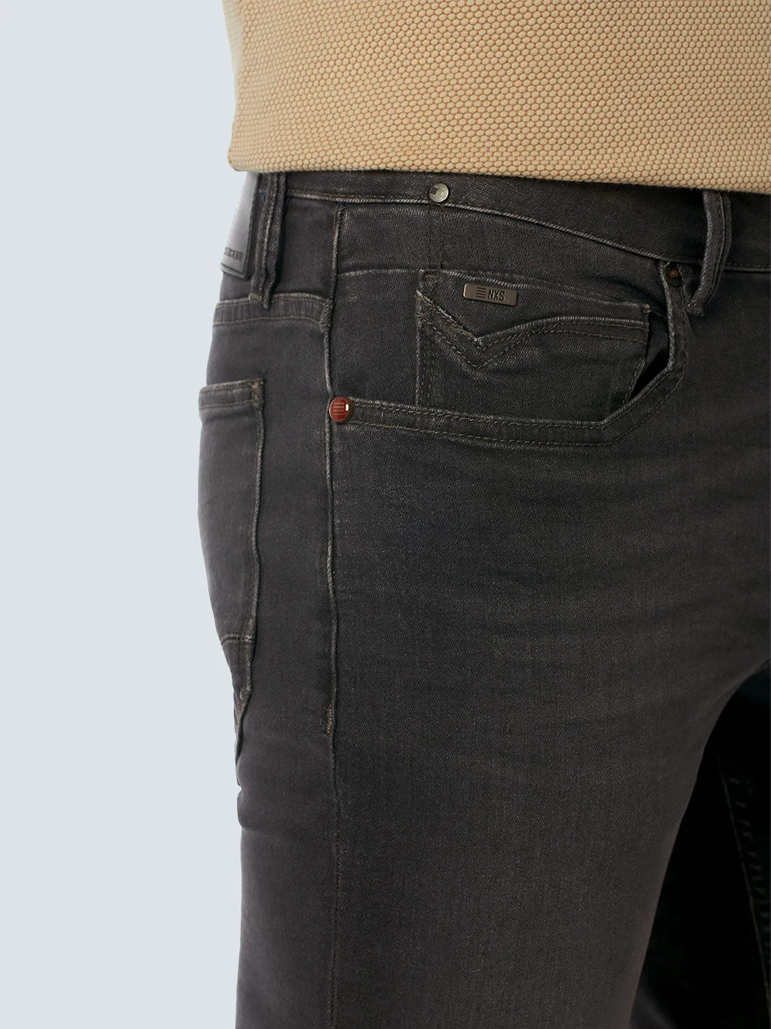 Short Denim Stretch | Black Denim