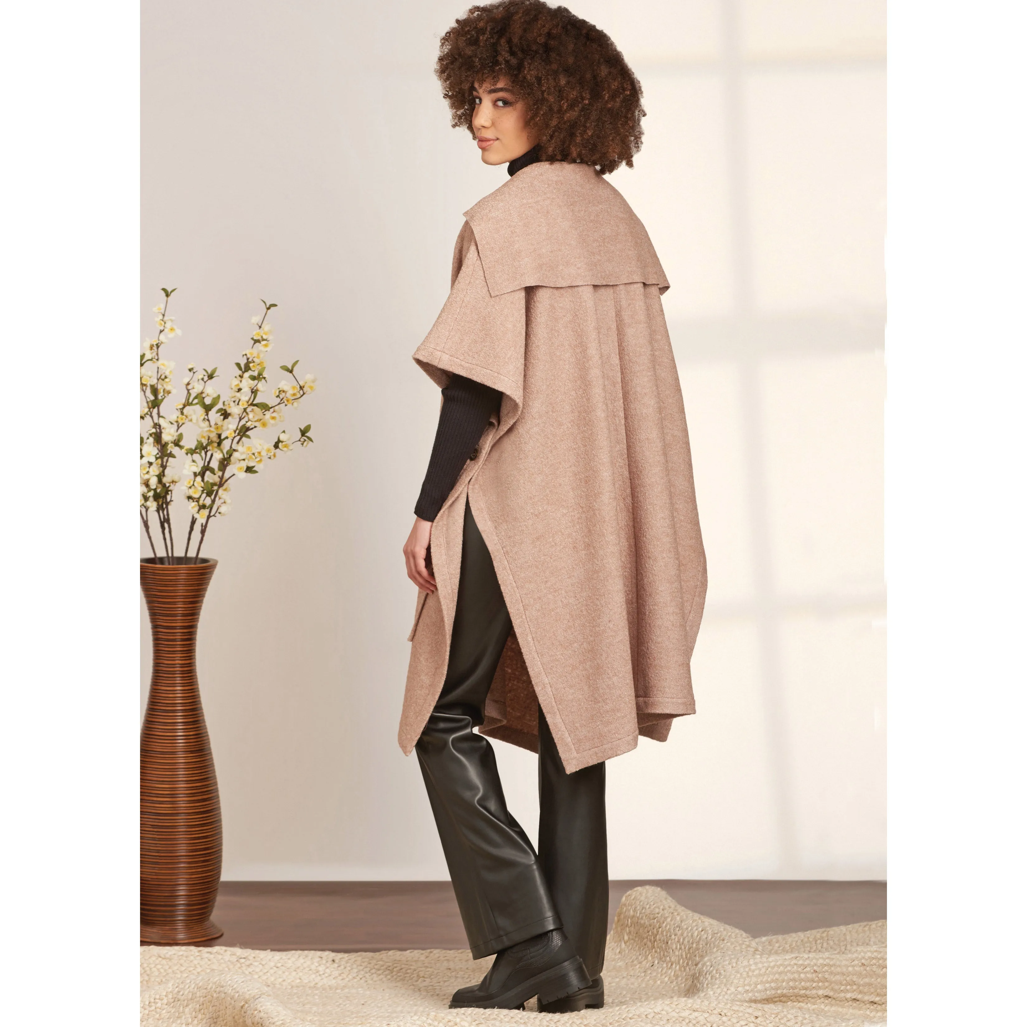 Simplicity sewing pattern 9649 Misses' Ponchos