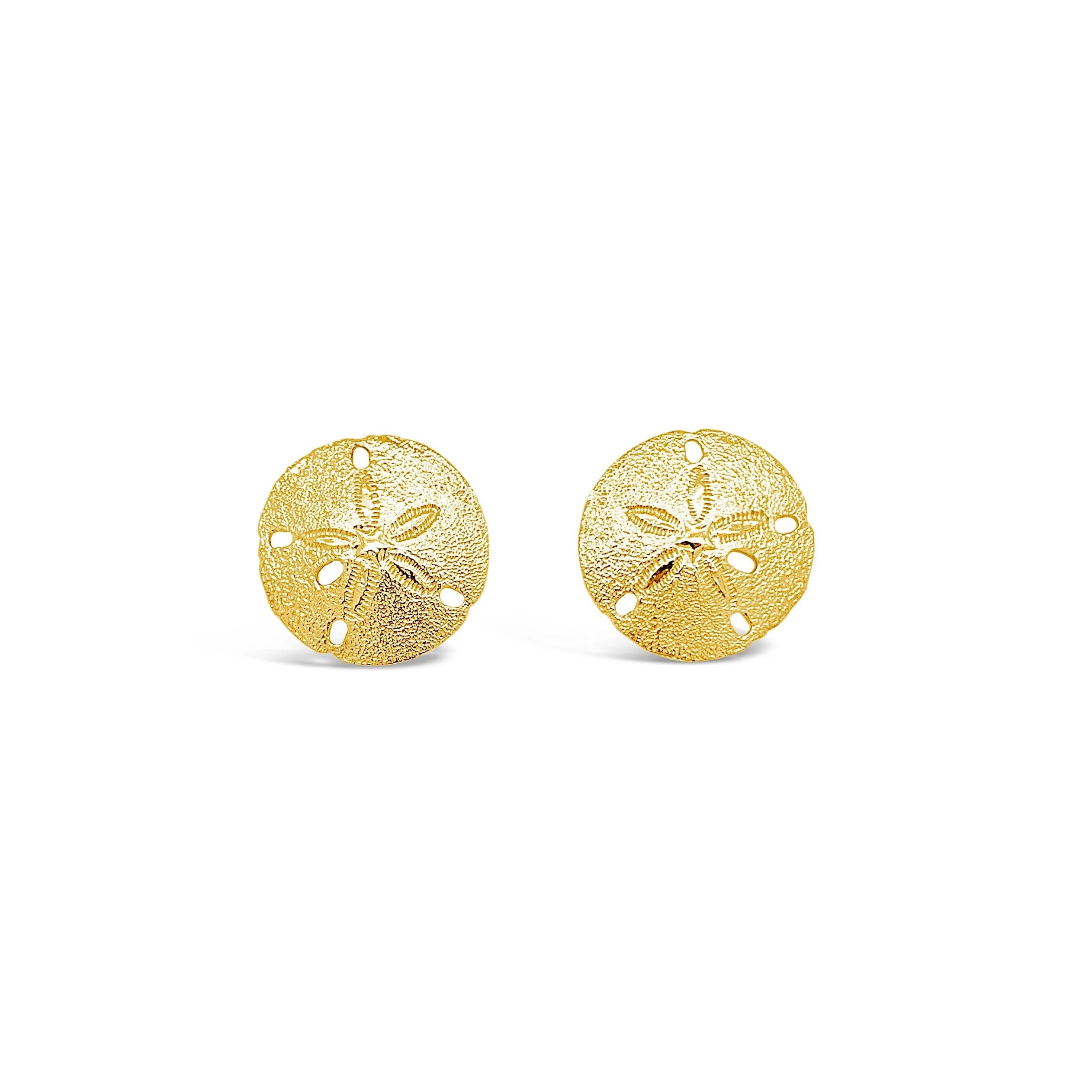 Small Sand Dollar Earrings