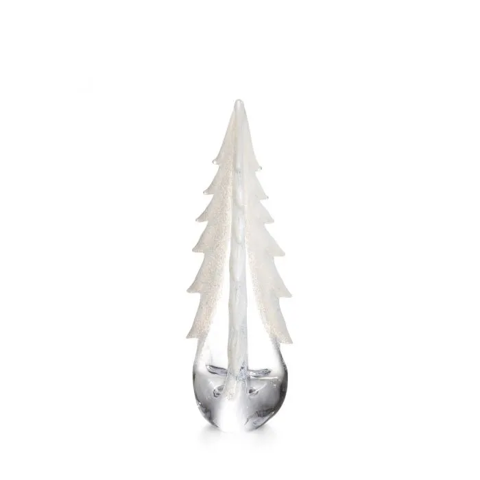 Snow Branches Evergreen, 16"