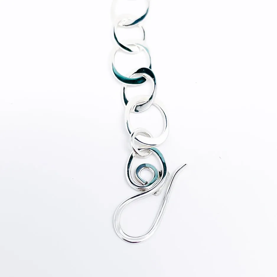 Sterling Silver Chunky Chain Bracelet