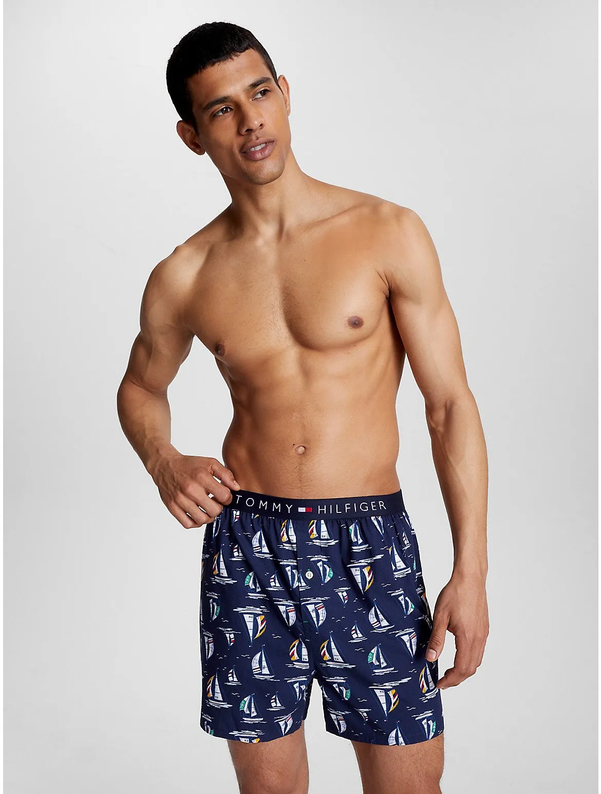 Tommy Hilfiger Men's Fashion Woven Boxer