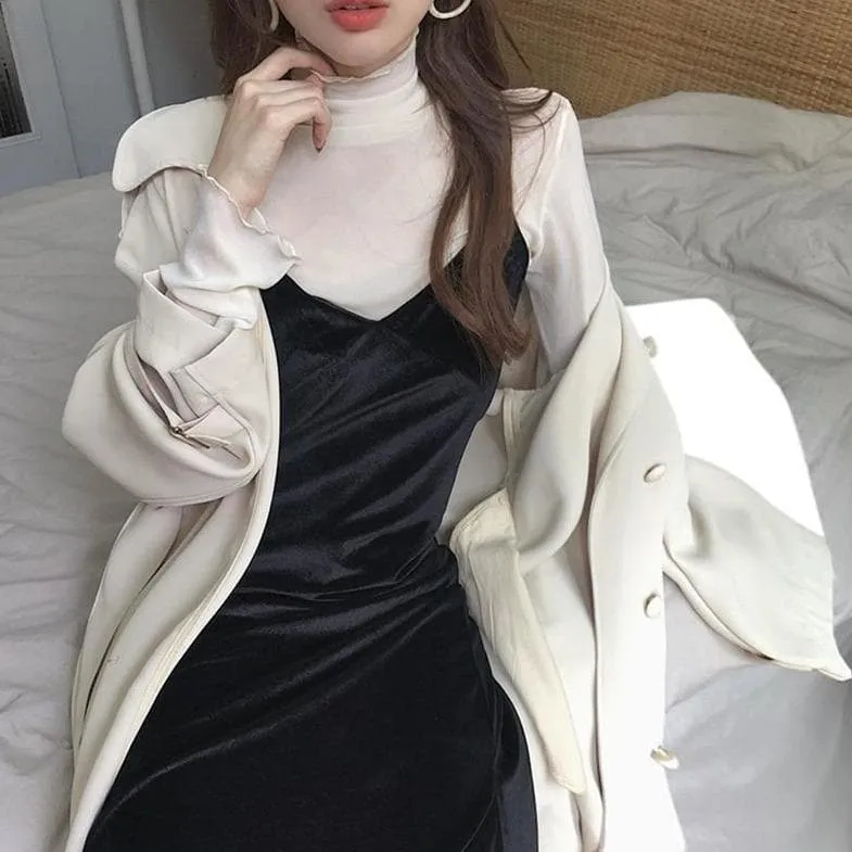 Transparent Turtleneck